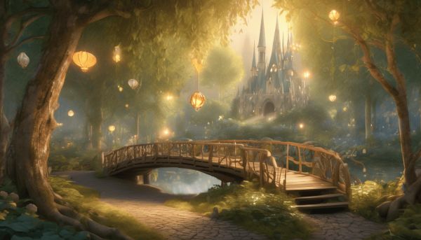 Parc féérique pour les familles au bois des lutins à Diémoz